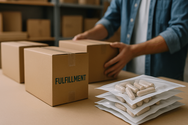 Jak zmniejszyć koszty magazynowania i wysyłki suplementów? Postaw na fulfillment z Pharma Dot