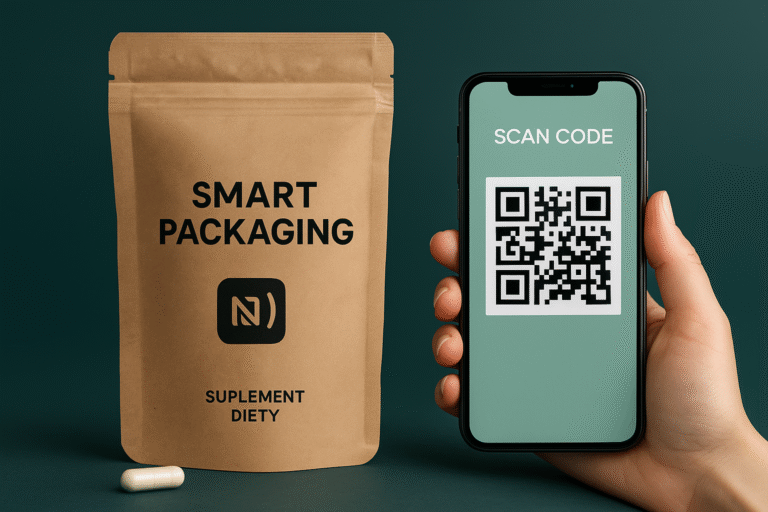 Smart packaging w suplementach – jak inteligentne opakowania zmieniają rynek?