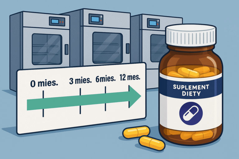 Testy stabilności suplementów – jak sprawdza się trwałość i bezpieczeństwo produktów?