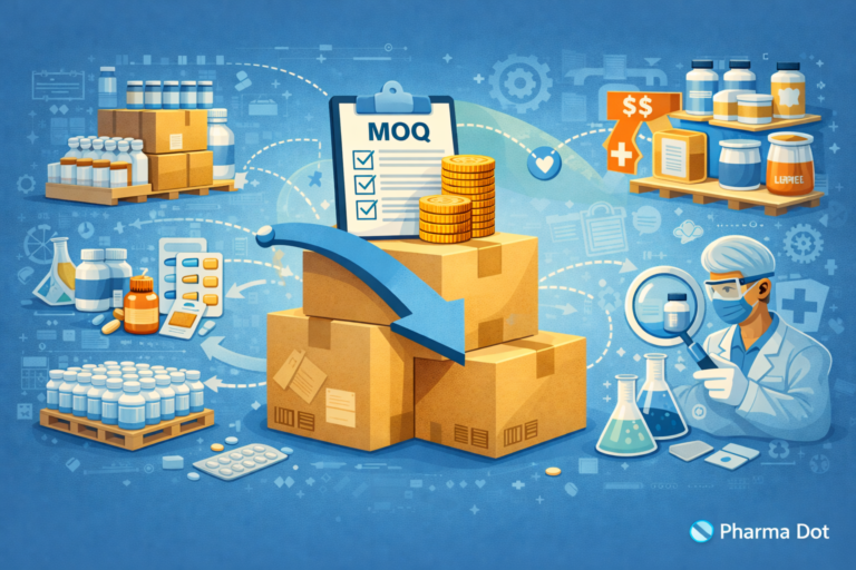 Minimalne MOQ w produkcji suplementów – od czego zależy i jak je obniżyć