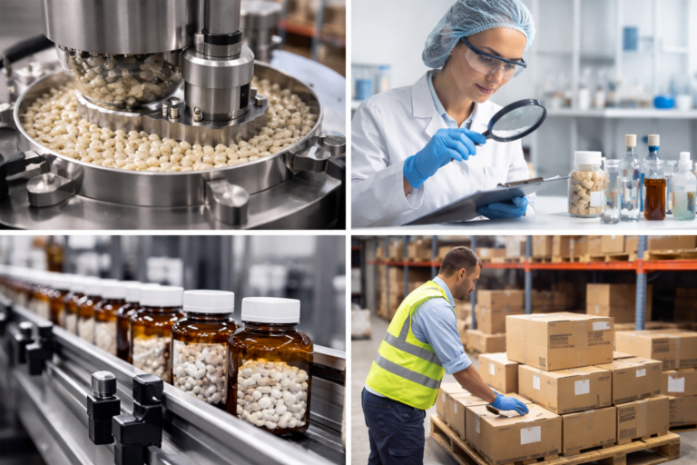 Jak wygląda proces produkcji suplementu diety krok po kroku