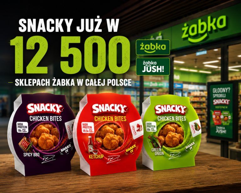 SNACKy w 12 500 sklepach Żabka. Jak powstał projekt, który trafił do jednej z największych sieci convenience w Polsce